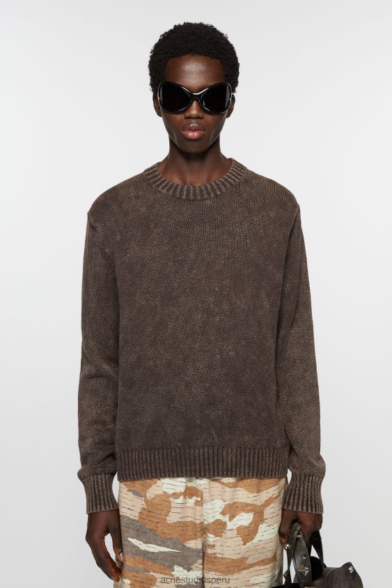 jersey con lavado acido Acne Studios cafe marron 8062461101 vestir 8062461101 Accesorios Acne Studios Peru versatiles Explore la seleccion de Acne Studios bag
